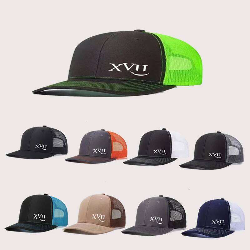 1PC fashionable truck hat, cool, comfortable and stylish all day long, adjustable shoulder strap, perfect for daily wear Y260304