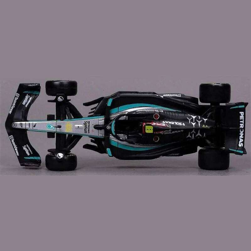 Bburago 1:43 Mercedes-AMG F1 W15 E Performance 2024 Alloy Car Miniature Diecast Model 44# Lewis Hamilton 81# George Russell Toy Z260307 - view 7