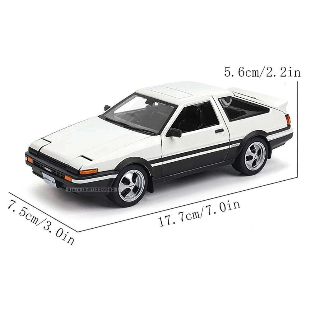 Maisto 1:24 Toyota Sprinter Trueno AE86 simulation alloy car model crafts decoration collection toy tool gift birthday present Z260306