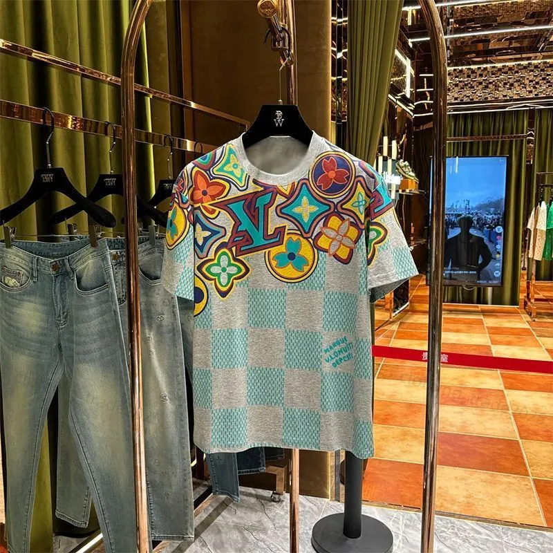 Lvsity Shirt 2026 AAA T-Shirts Designer T-Shirt Casual Letters 3D Stereoscopic Printed Lvslys Short Sleeve High Quality Luxury Best-Selling Luxury Clothg 954