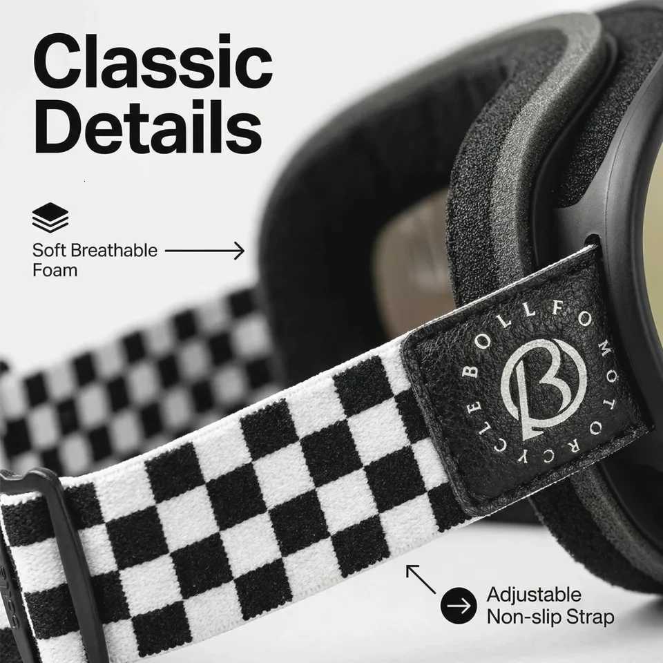 Photochromic Motocross glasses for Men UV400 Protection Dirt Bike ATV Motorcycle Goggles Dual-Cycle Defogging Racing Goggles S260304