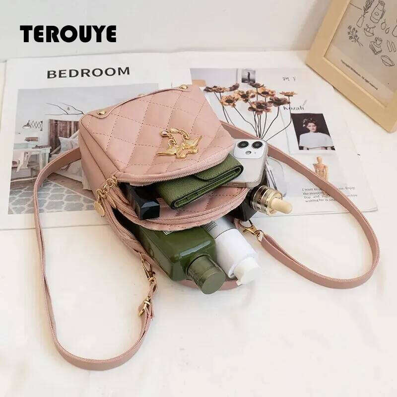 Rilibegan Ins New Style Female Handbag Leisure Mini Fashion Women Backpacks Phone Packs Mini Backpack TEROUYE