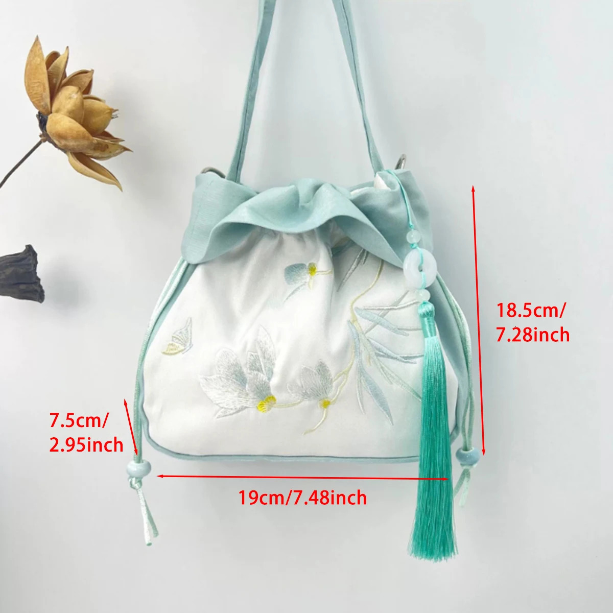 Ladies Handbags Featuring Han Elements Ancient Style Embroidery Hanfu Bags and Cheongsam Holiday Gift 260307