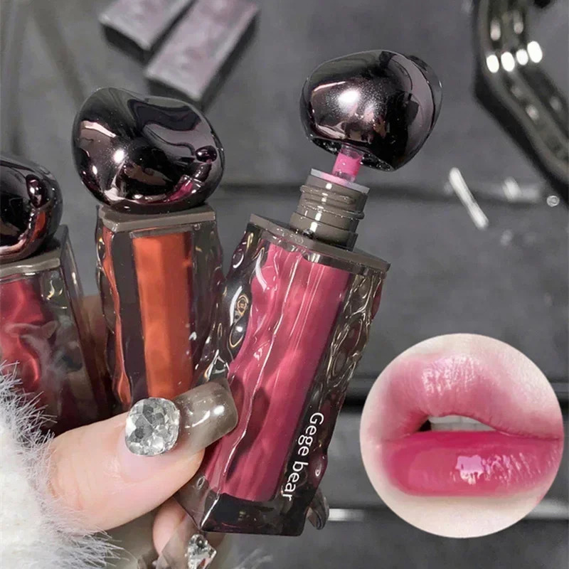 7 Colors Mirror Dyeing Lip Gloss Moisturizer Liquid Lipstick Waterproof Long Lasting Red Lip Tint Korean Natural Makeup Cosmetic 260304