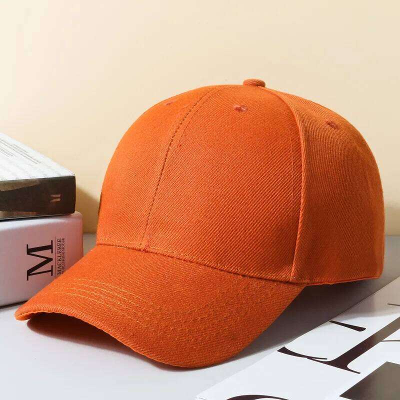 Solid Baseball Cap Cheap Women Men Summer Autumn Spring Sun Visor Hats Yellow Caps Y260304
