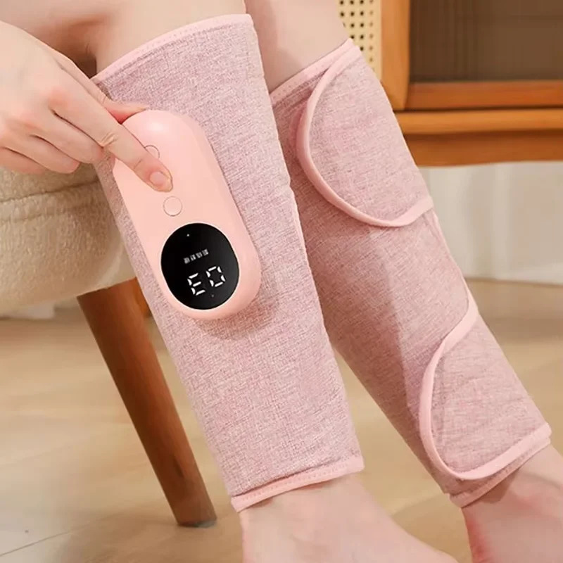 Electric Heated Calf Massager Wireless Air Pressure Leg Massager Compress Calf Massage Machine Promote Blood Circulation 260304