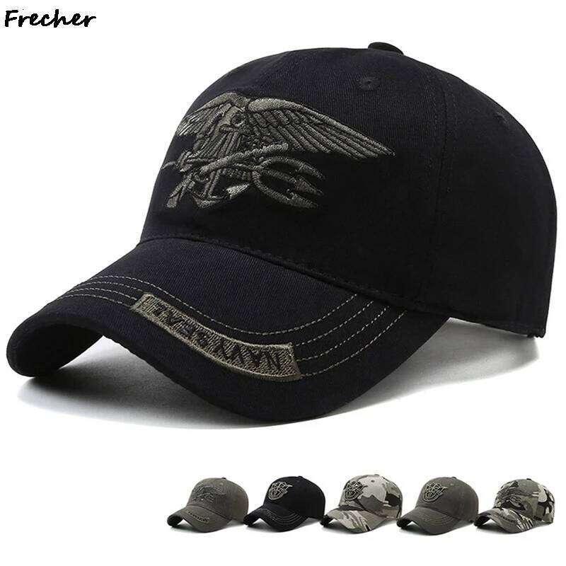 Men Embroidered Caps Summer Camouflage Fashion Baseball Cap Outdoor Sports Casquette Breathable Cotton Casual Gorras Visors Hats Y260304