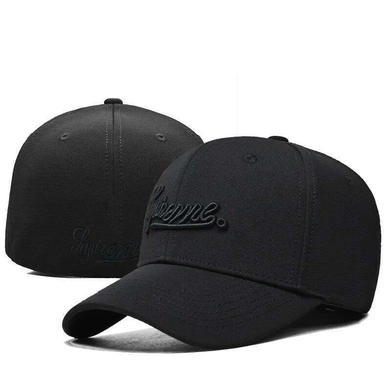 Back Closed Baseball Caps for Men Women, Big and Small Head Hat, High Quality Headwear Y260304
