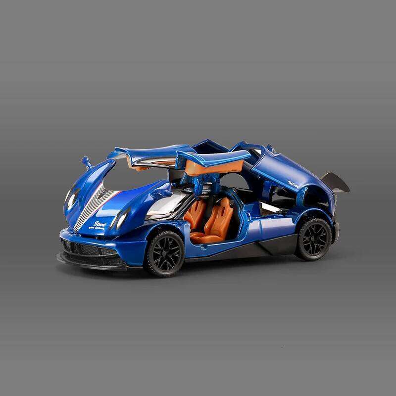 1/43 AE86 ZONDA R Automobile Model DIY Modified Car Toy Metal Die Cast Sliding Forward Boys Birthday Gift Z260306