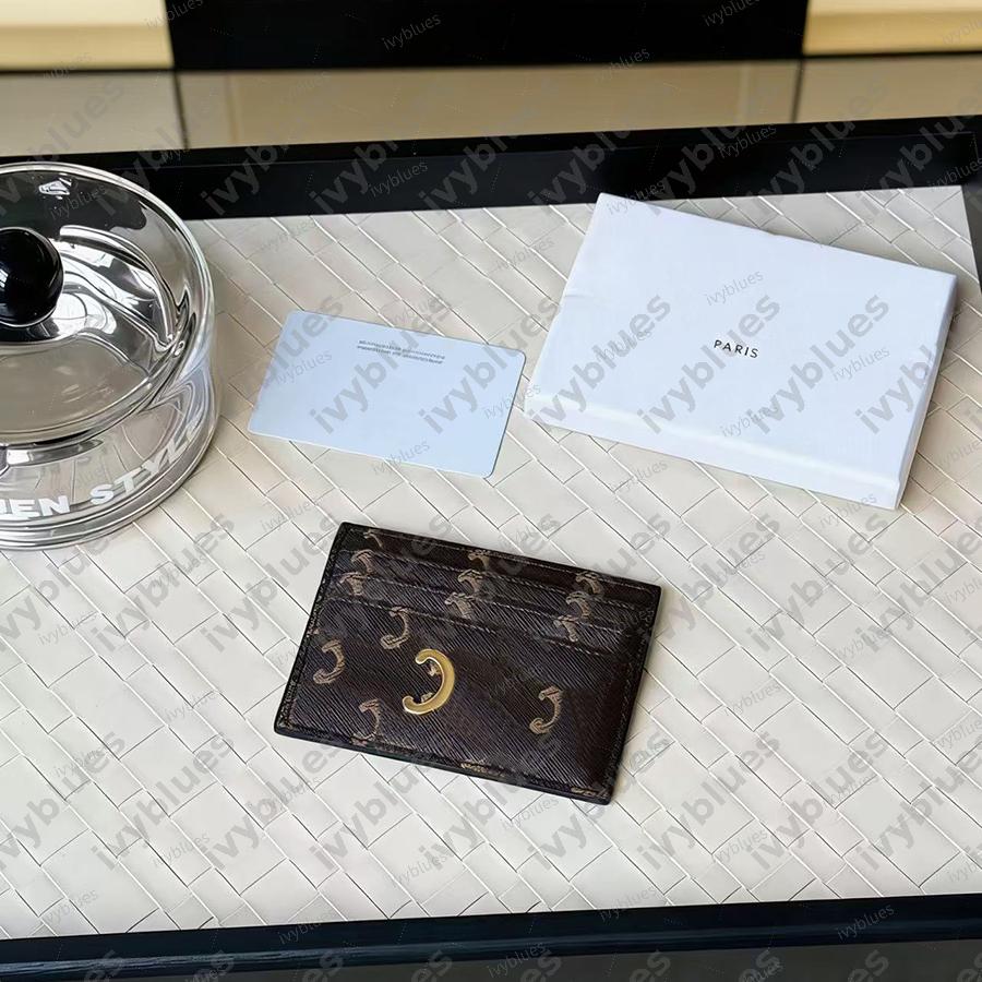 16 Vintage Style Womens Card Bags Fashion Design Exquisite Charm Card Holder Classic Letter High Quality Card Bag For Gift 10cm