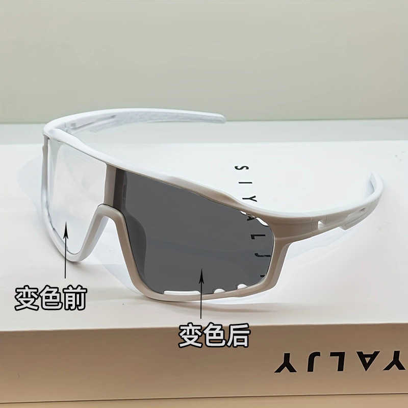 Cycling Sunglasses Outdoor Skiing Windproof Mountaineering Large Frame Goggles Road Mountain Bike Sports Sunglasses S260304