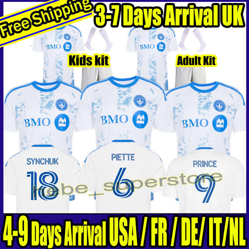 25 26 27 CF Montreal soccer jerseys 2025 2026 2027 football shirts home away top thailand quality uniform adult men Kids kit