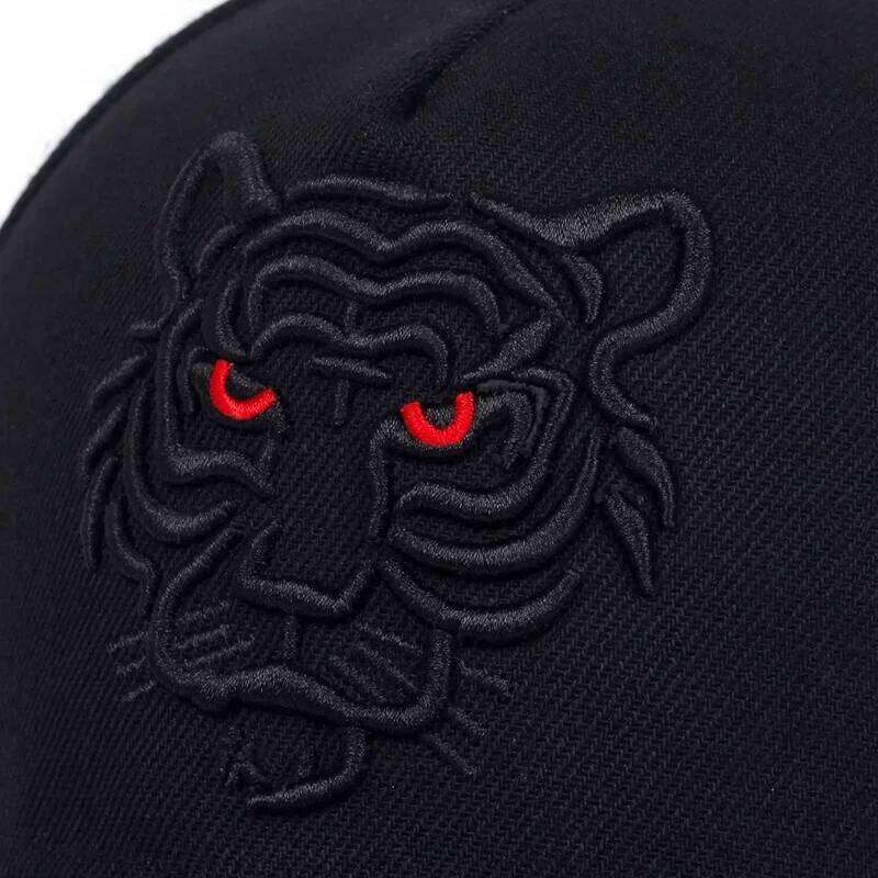 Leisure Trucker Caps Unisex Snapback HatsNew Cotton Black Tiger Embroidery Baseball Cap Men Women Hip Hop Hat Summ Y260304