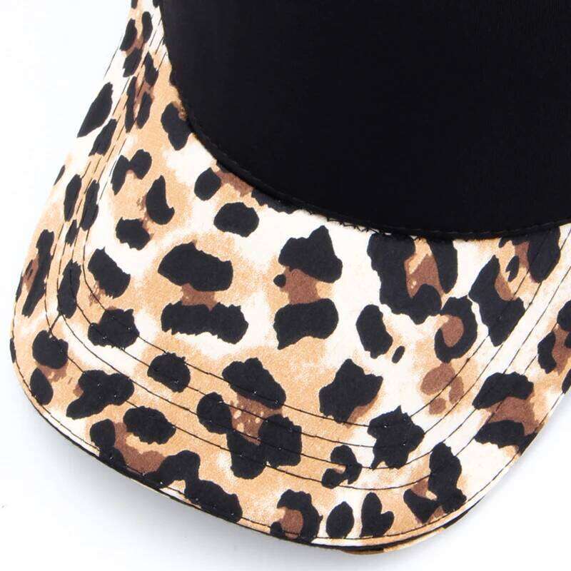CNTANG Women Leopard Print Baseball Cap Fashion Hip Hop Caps Casual Designer Brand Female Hat Snapback For Women's Girls Gorras Y260304