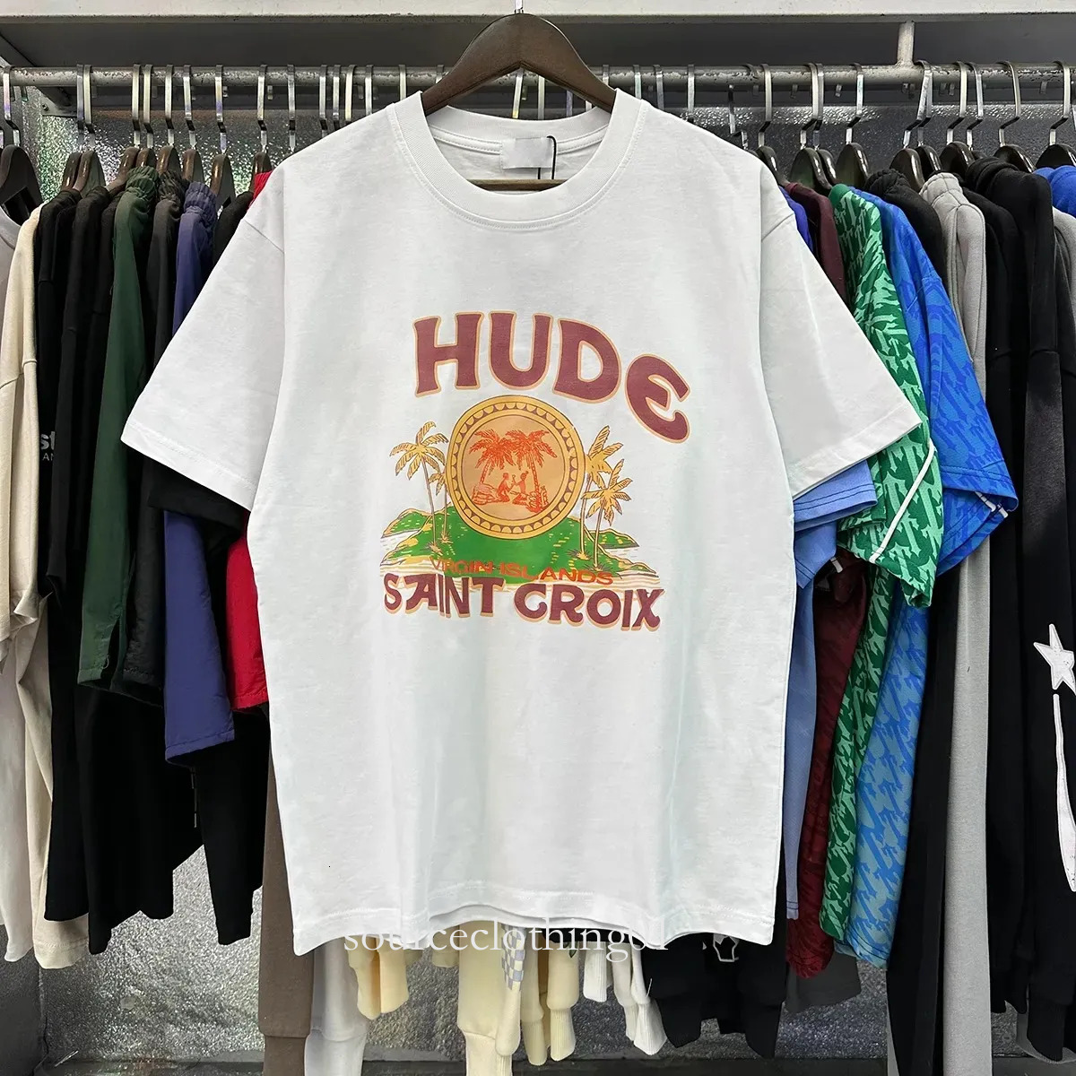 Rhudeshirt Designer T Shirt Men T Shirts Women Tees Skateboard Rhudemen Short Oversize Men Short Sleeve T-Shirt Luxury Brand Men's T-Shirts Rhudes Short Us Size dd8