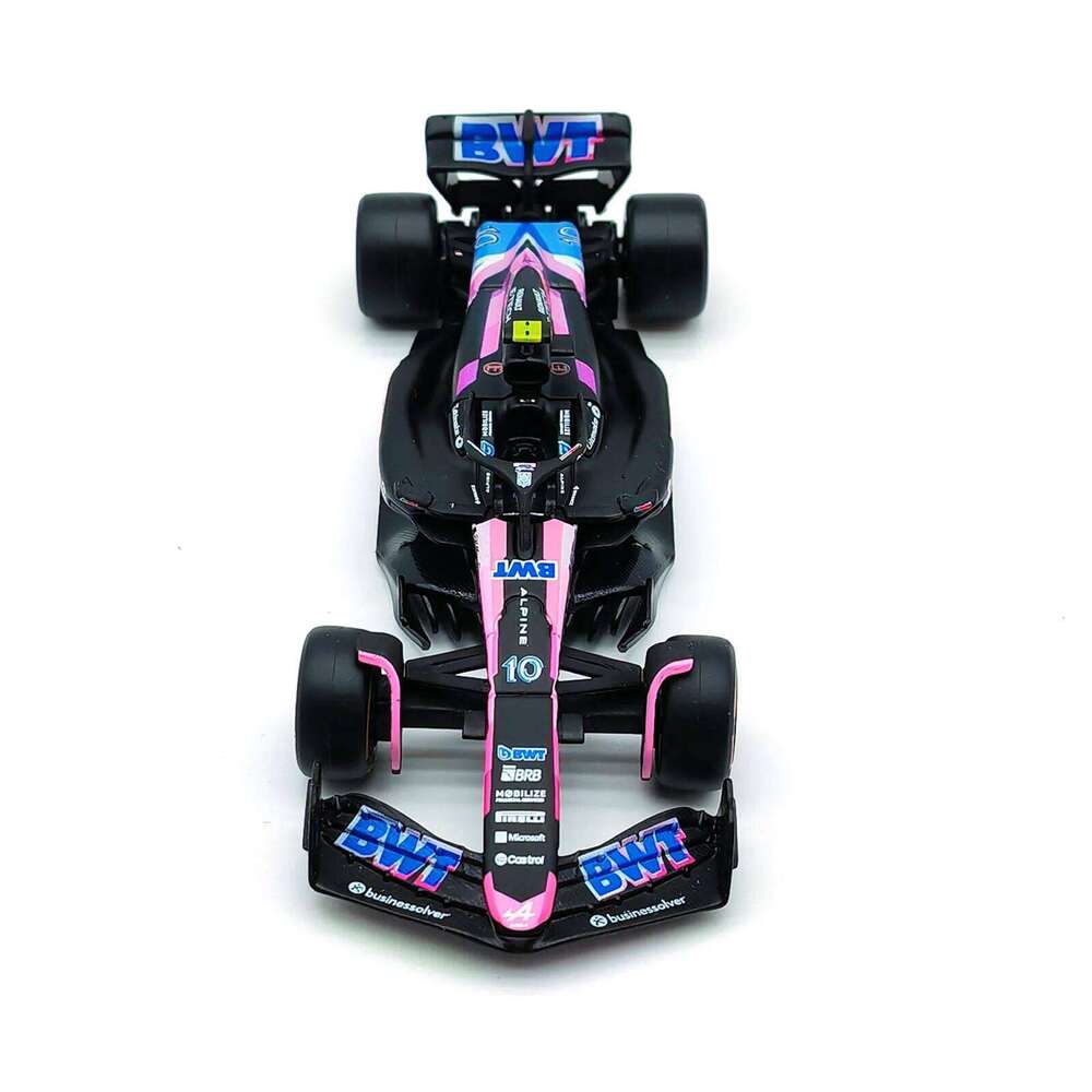 Bburago 1:43 Alpine F1 Team A524 2024 Alloy Car Miniature Diecast Model #10 Pierre Gasly #31 Esteban Ocon Toy Collectible Z260306