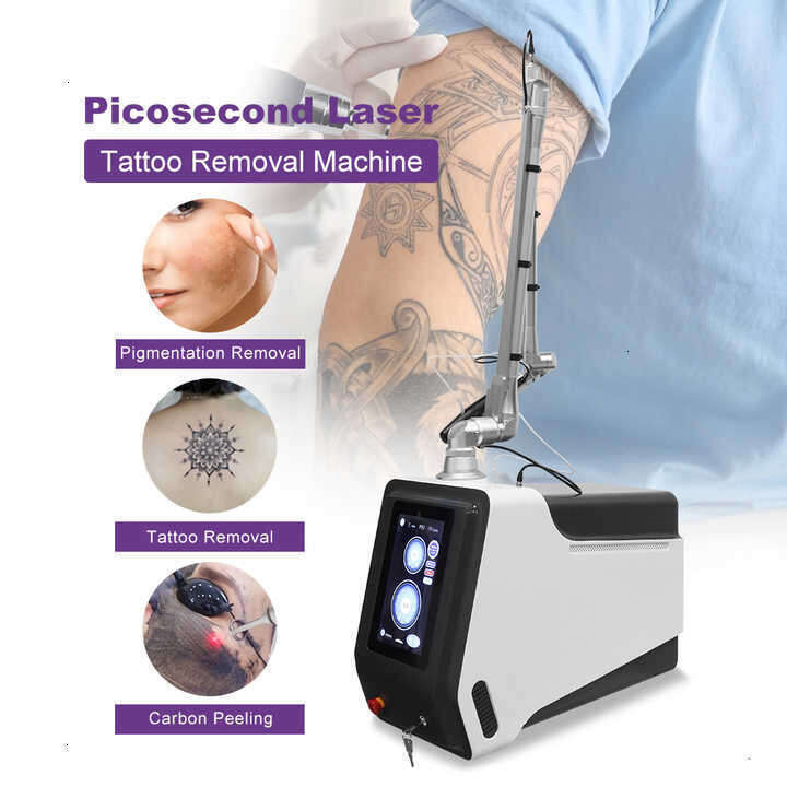 Latest Picosecond Laser Tattoo Spot Removal 532 785 1064Nm Portable Picosecond Laser Acne Treatment For All Skin Types Tattoo Removal Laser Machine