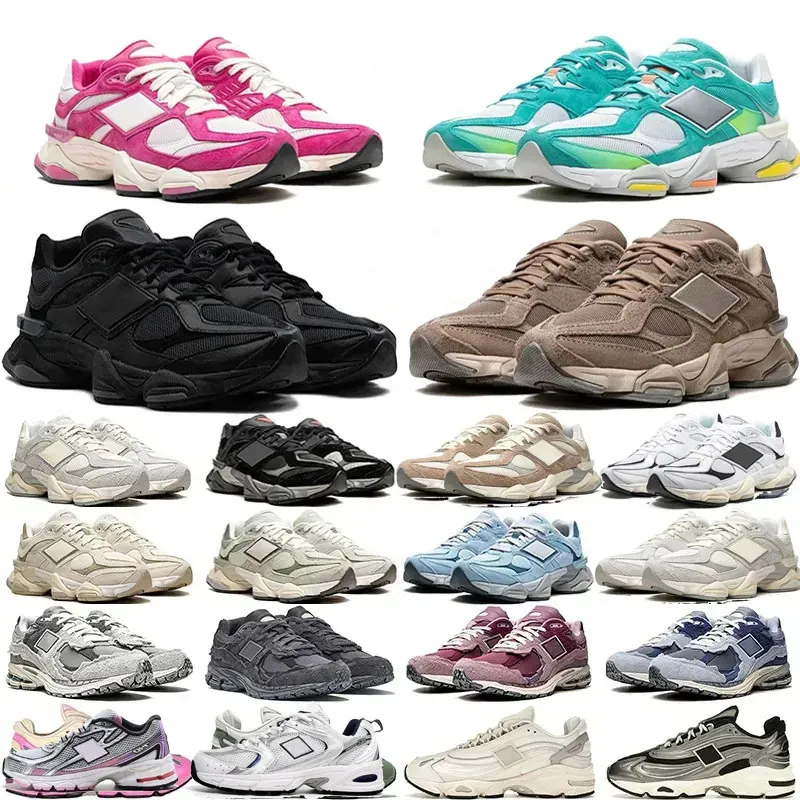 designer shoes 9060 running shoe trainers classic triple black white grey blue pink green outdoor preferred sport luxury sneakers size 36-46 free shipping