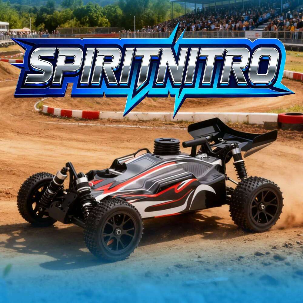 VRX Racing RH1007 Spirit N2 1/10 Nitro Buggy RC Car 4WD with FC.18 Pull Start Engine Two Speed C260306