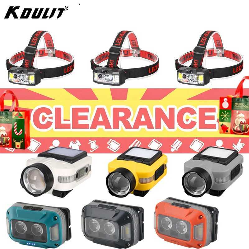 Rechargeable HeadlampMultiple ModesBright LED Head LightHands-Free Portable LightOutdoorRepairIndustrial WorkFlash Strobe H260307