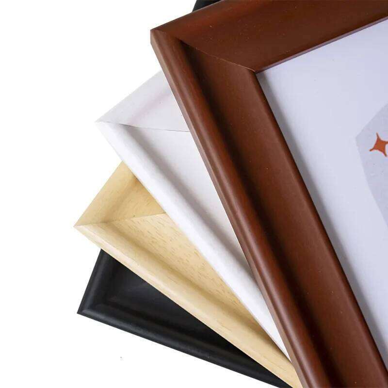 For Elegant European-Style Solid Wood Photo - Versatile Wall Mount and Tabletop Display Picture Frame Home Decor H260306