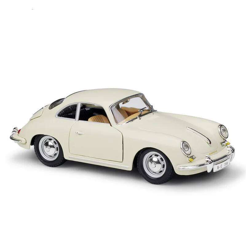 Bburago 1:24 Porsche 356B Coupe Alloy Sport Diecast Metal Scale Car Model Collection Childrens Toy Vehicles Gift Z260306