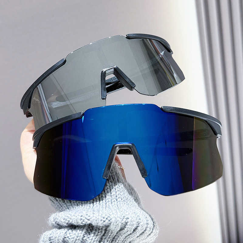 Cycling windproof sunglasses colorful bicycle goggles UV protection outdoor mountaineering sports sunglasses S260304