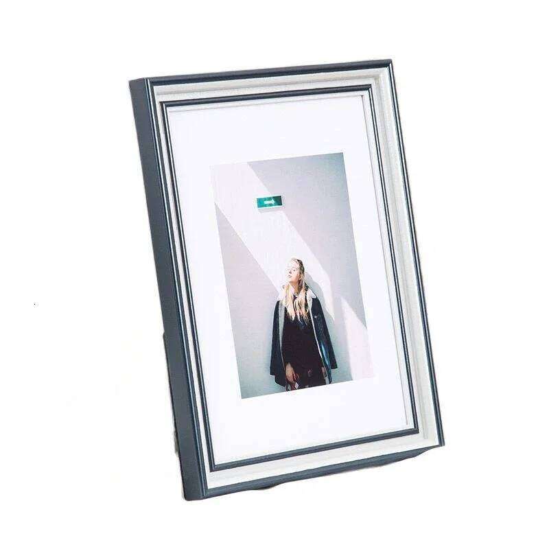 5-10 Inches Table High-level Light Luxury Desktop Photo Home Decoration Can Be Hung on The Wall Picture Frame H260306