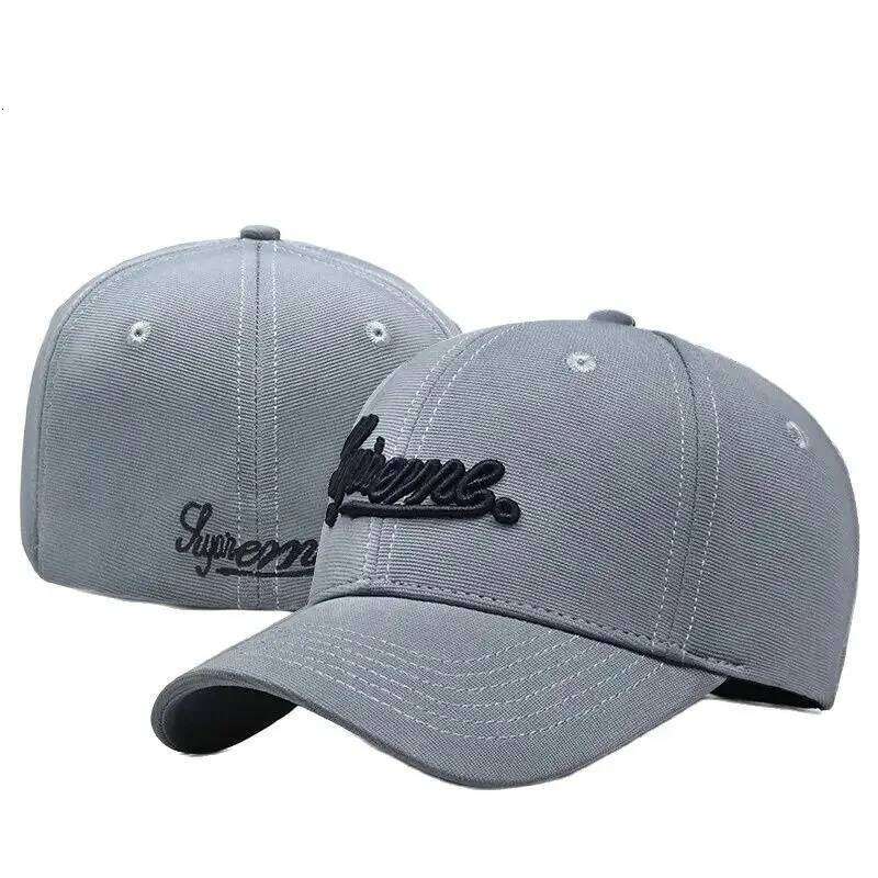 Back Closed Baseball Caps for Men Women, Big and Small Head Hat, High Quality Headwear Y260304
