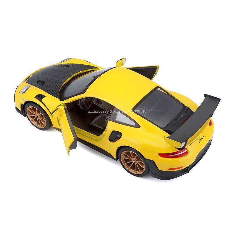 Maisto 1:24 Porsche 911 GT2 RS simulation alloy car model crafts decoration collection toy tools gift Z260306