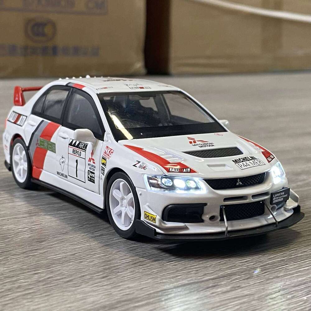 JDM 1:32 Mitsubishi Lancer Evolution EVO Petroleum Coating Version Alloy Diecast Model Collection Of Hobby Decorative Boys Gifts Z260306