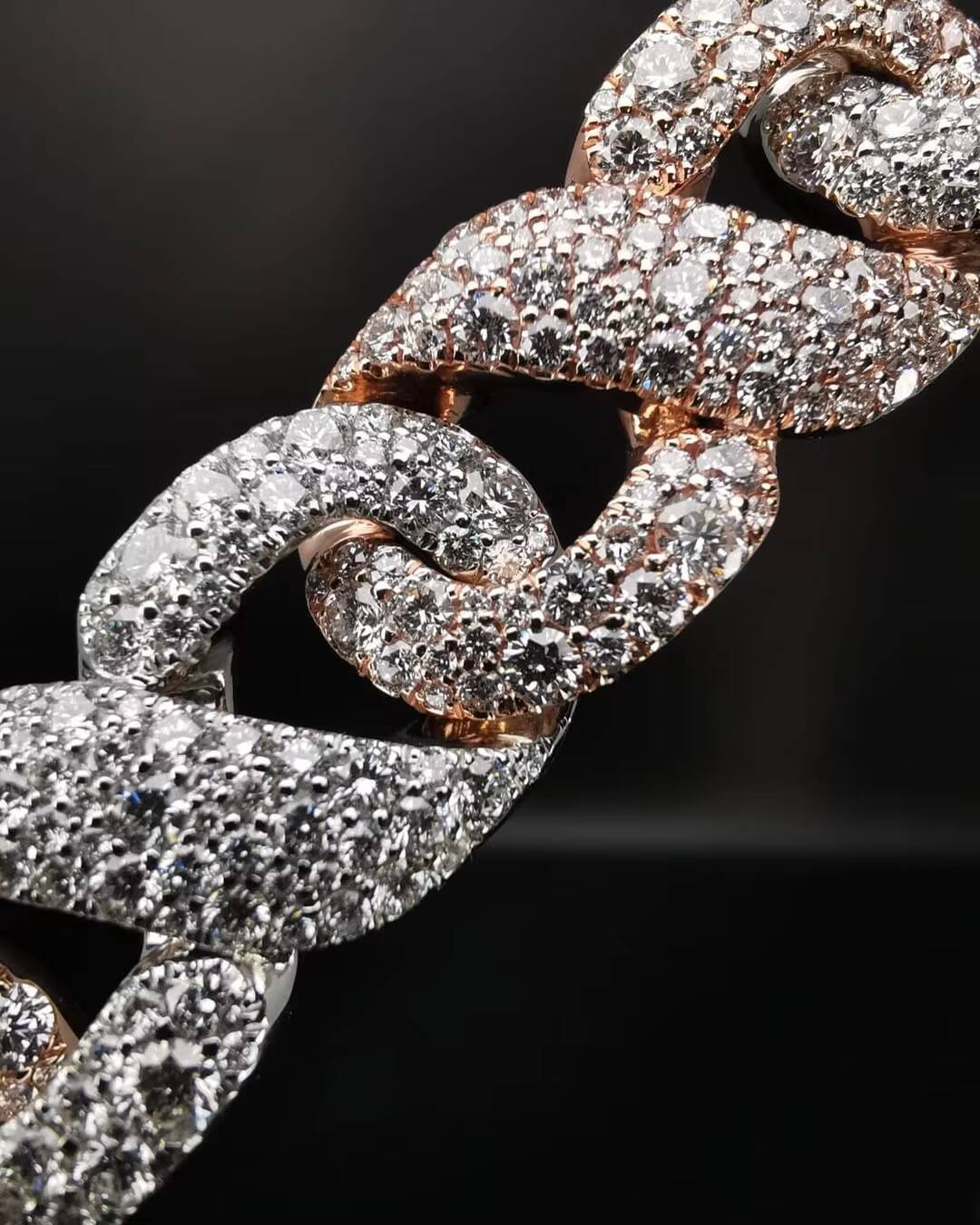 925 Silver Luxury Cuban Bracelet for Men 14mm Mosaic Setting Moissanite Iced Out Hip Hop Style Customizable Gift Jewelry