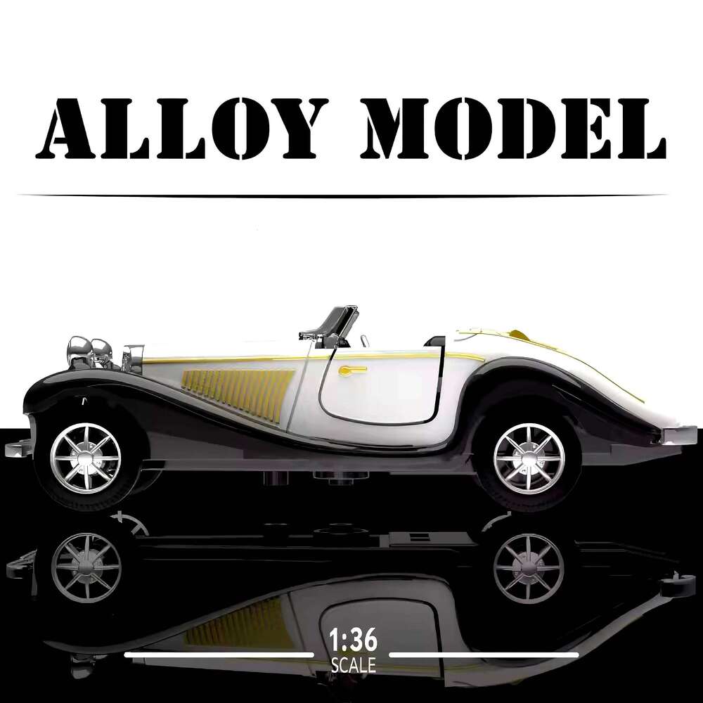 1:36 Alloy Mini Stylish Car Model with Open Doors and Pullback Action, Durable Plastic/Metal No Battery Needs - Ideal Gift Z260306