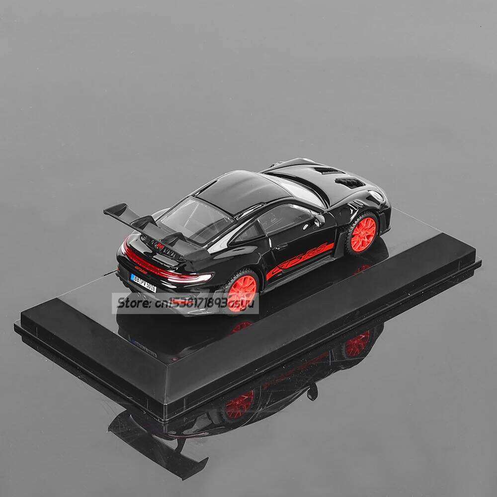 Bburago 1:43 Porsche 911 GT3 RS Audi Alpha Romeo racing simulation model alloy car toy male collection gift Z260307