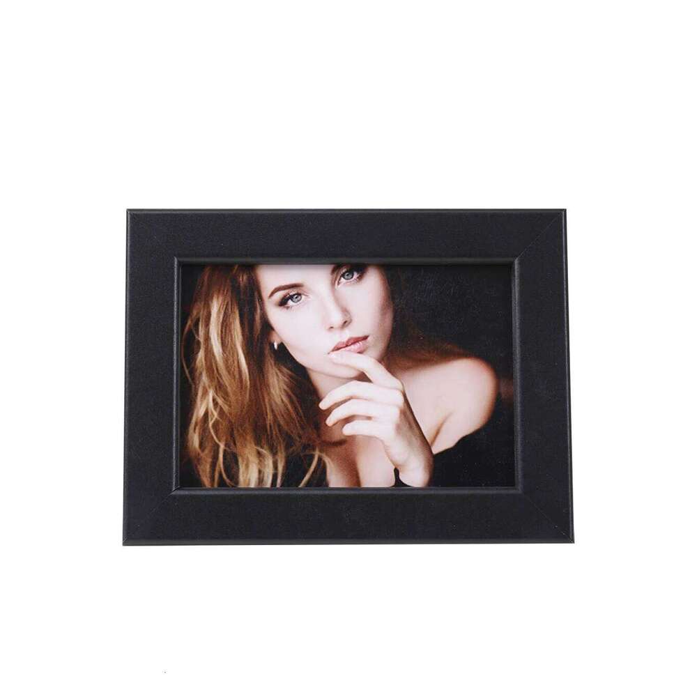 1 black classic desktop wall simple modern photo frame, suitable for living room and bedroom H260306