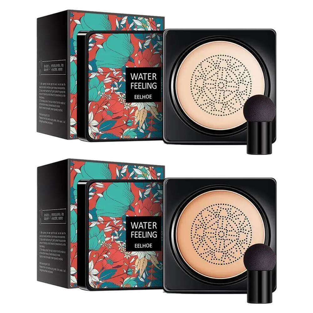 BB CC Cream Face Foundation Concealer Cushion Mushroom Base Waterproof Brighten Makeup Brightening Tone Cosmetics Make up 26L0306