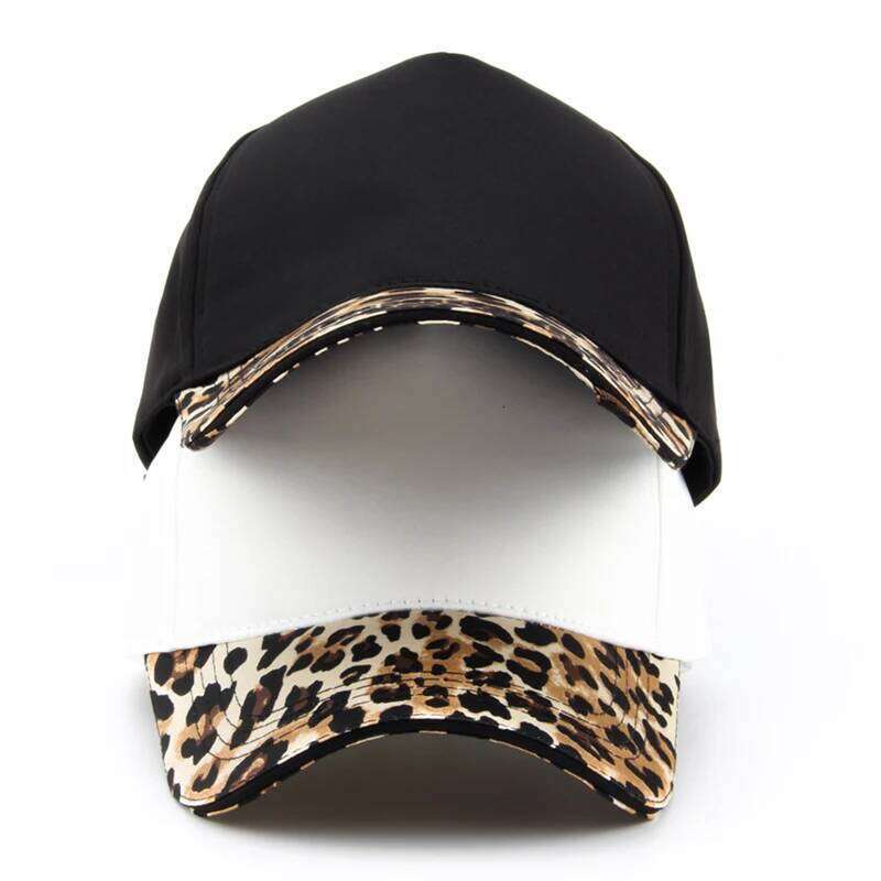 CNTANG Women Leopard Print Baseball Cap Fashion Hip Hop Caps Casual Designer Brand Female Hat Snapback For Women's Girls Gorras Y260304