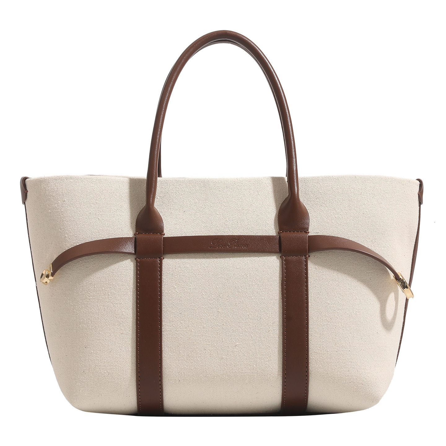 Luxury handbag new large capacity spliced genuine leather women's handbag basket style commuting women's multifunctional shoulder bag design