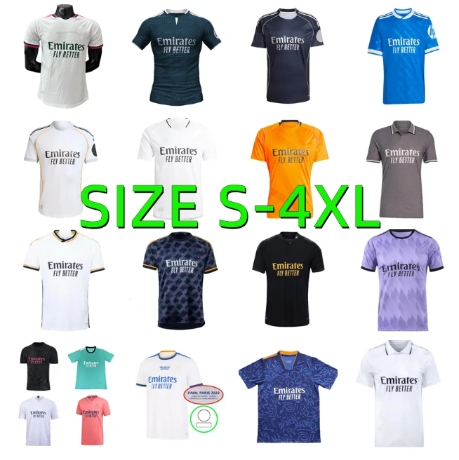 2026 2027 MBAPPE BELLINGHAM Reals Madrid soccer jerseys 19 20 21 22 23 24 25 26 27 Tchouameni BENZEMA MODRIC KROOS CAMAVINGA ENDRICK VINI JR RODRYGO mens football shirt
