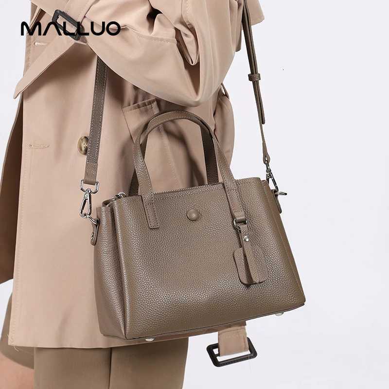 Womens Cowhide Genuine Leather Shoulder Bag Ladies Soft Cow Real Leather Handbag Female Fashion Design Crossbody Bags H260306
