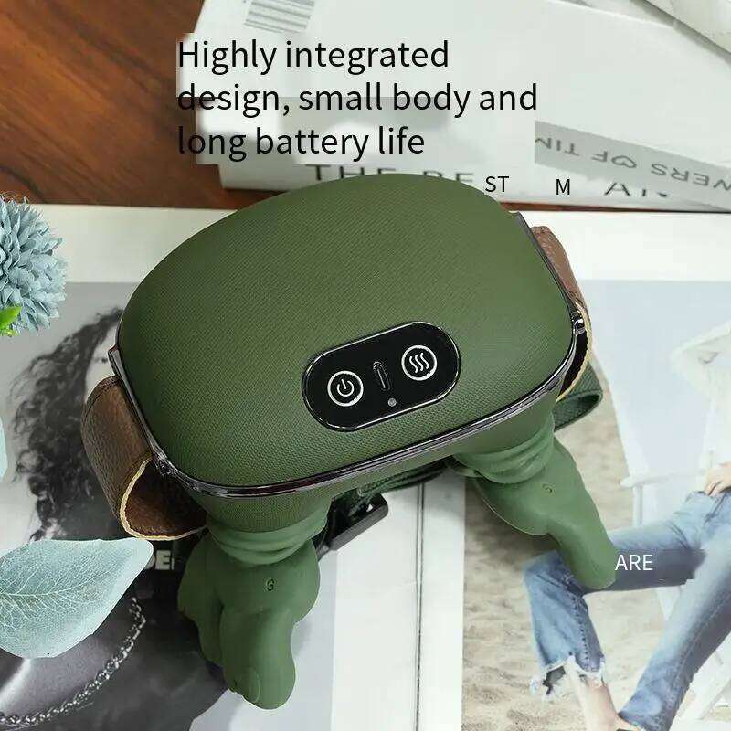 Brushless motor button biomimetic palm neck massager with 3 strength and 2 levels of hot compress 26Y0307