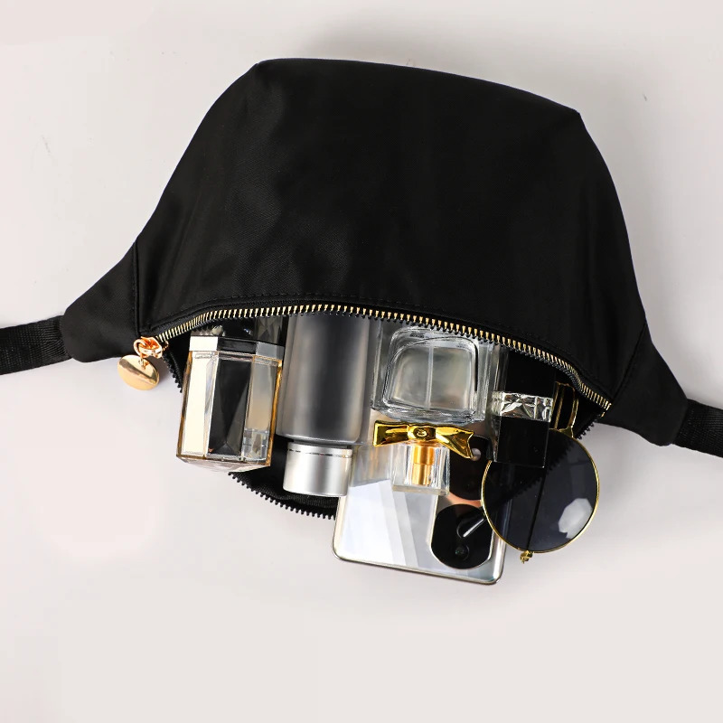 Fanny Pack For Women Nylon Belt Bag Fashion Adult Waist Zipper Bum Adjustable Lightweight Multifunction Waterproof 260228
