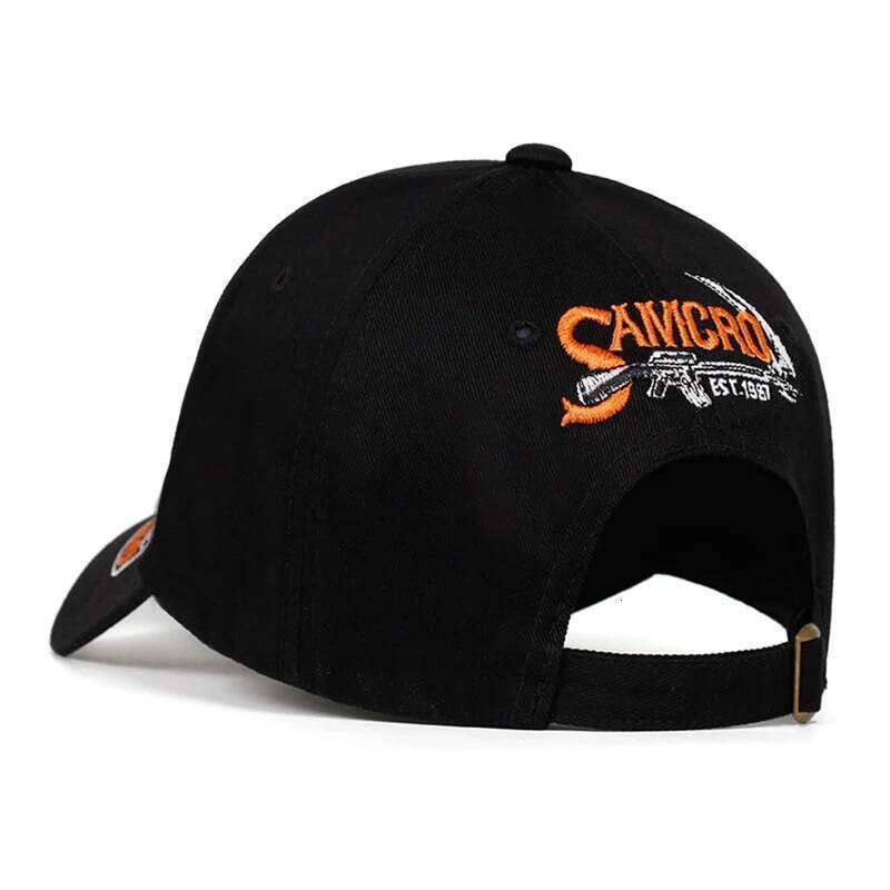 Fashion Unisex Baseball Caps SOA Sons Of Anarchy Skull Embroidery Snapback Men Women Motorcycle Racing Sports Trucker Hat EP0054 Y260304