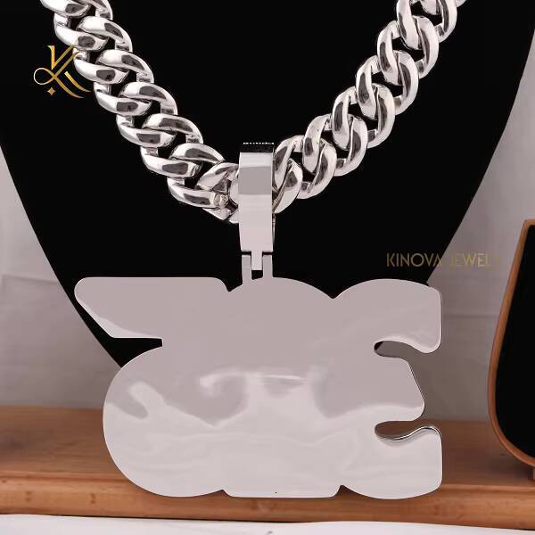 Dazzling Custom Moissanite Diamond Pendant Unique Hip Hop Style Pendant Luxury Statement Jewelry For Confident Men And Women
