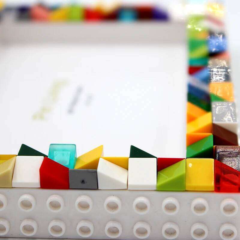 DIY children's building block creative photo frame setting table H260306