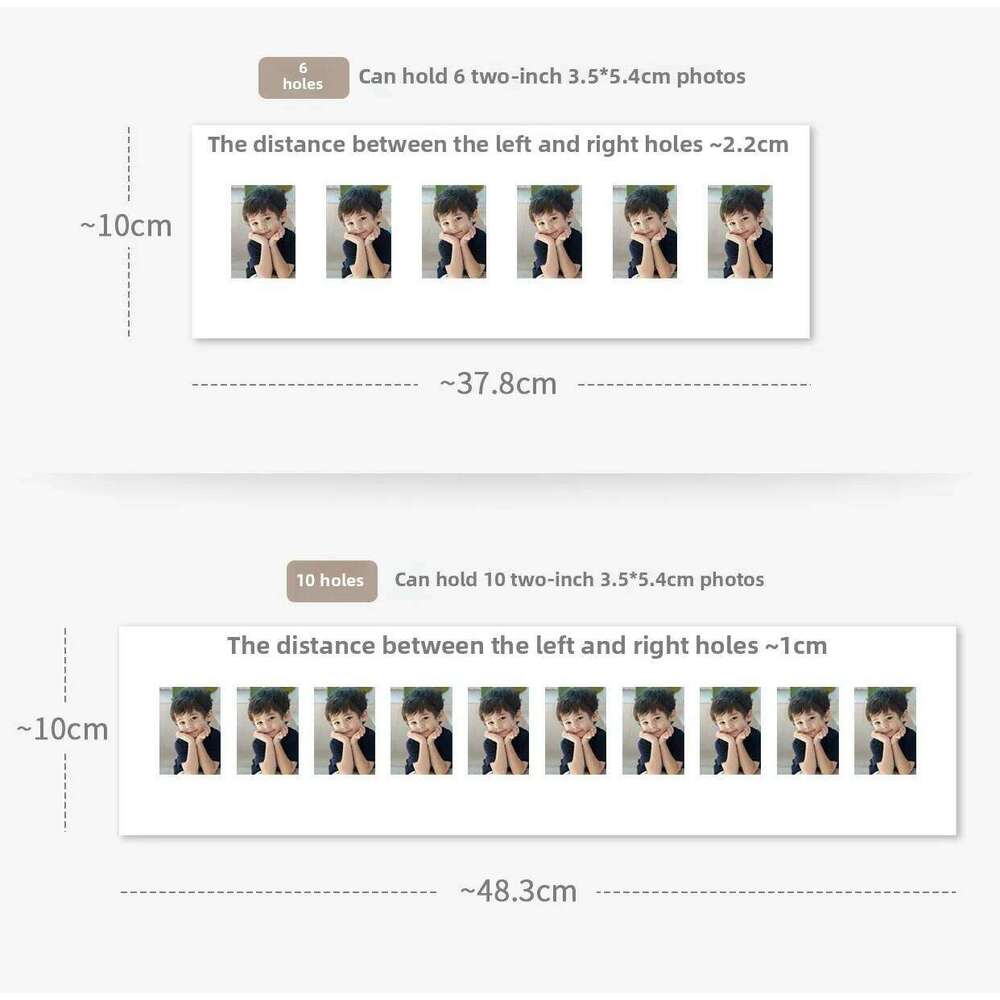 Children's ID Display Stand Growth Record Photo Frame H260306