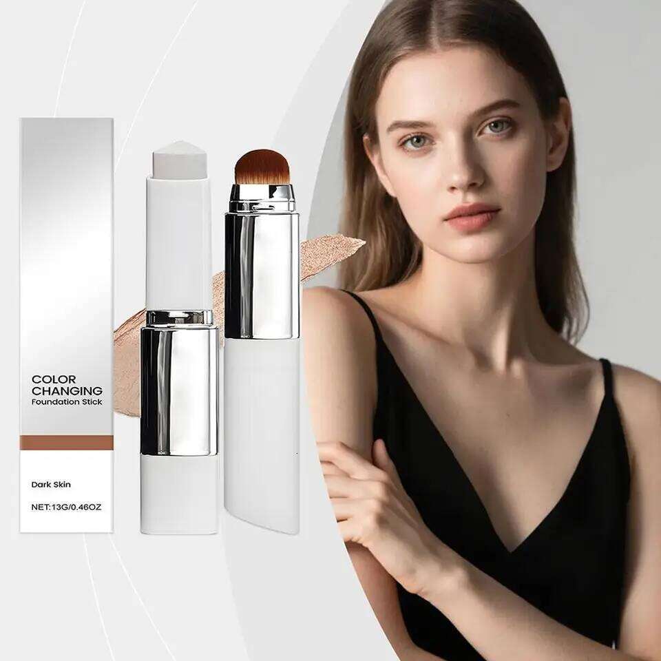 Color-changing Blanca Korean Makeup Base High Coverage Concealer Natural Nude 2IN1 Foundation Stick 26L0306