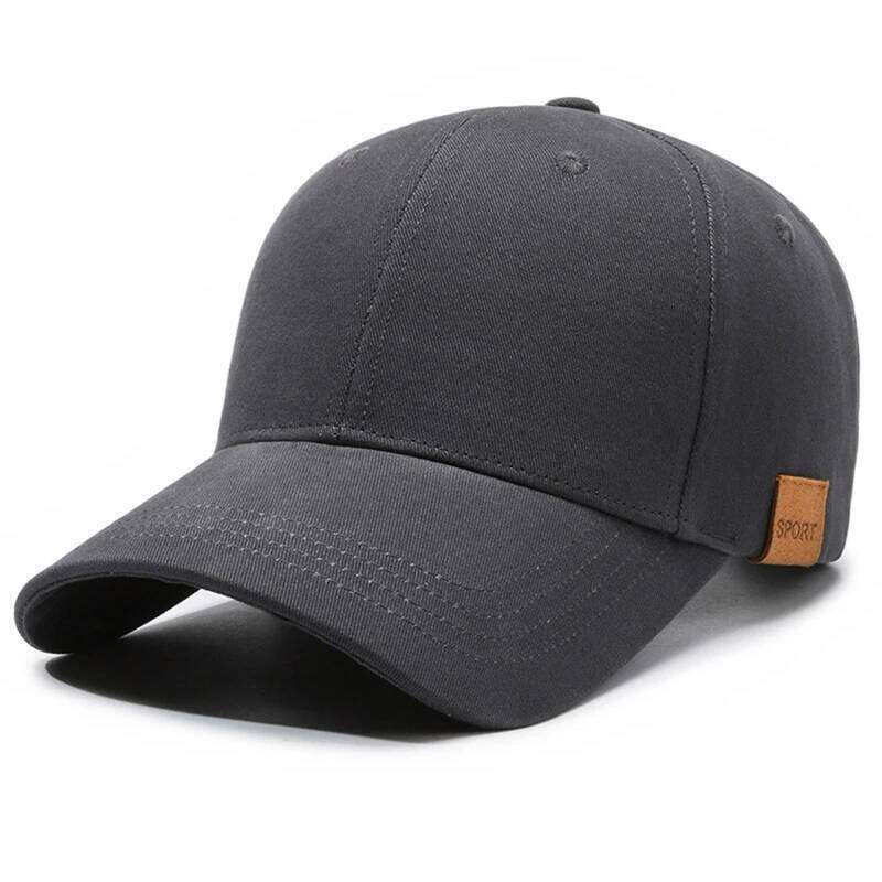 Summer Baseball Caps Big Head Circumference Deepened Cap Breathable Travel Hiking Men's Outdoor Sports Sun Hat Y260304
