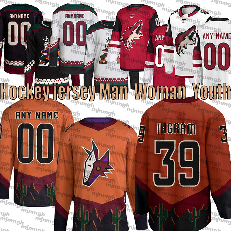 #9 Clayton Keller Jersey arizona Logan Cooley Nick Schmaltz Bjugstad Matias Maccelli DylanS Guenther Lawson Crouse ingram Shane Doan jerseys coyote hockey jerseys