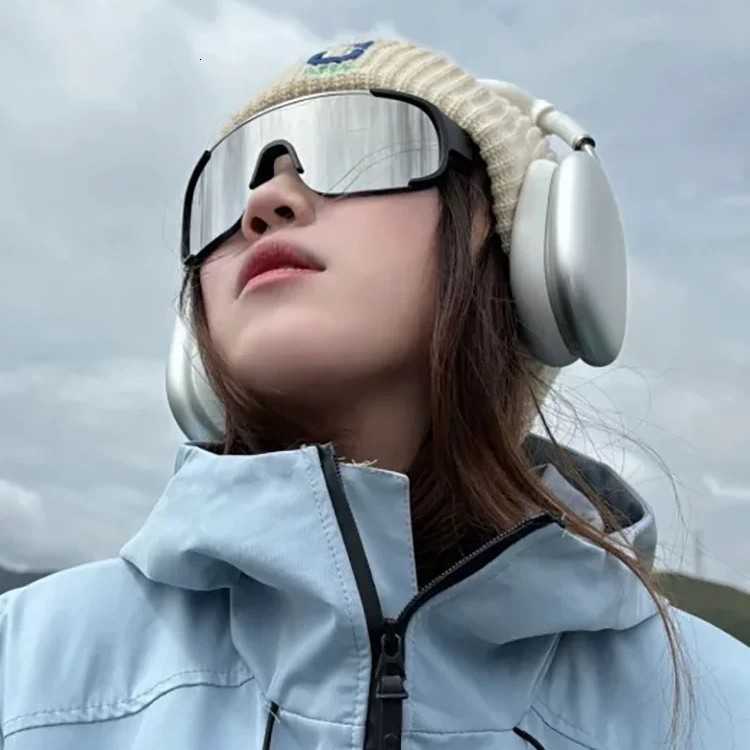 Outdoor Cycling Glasses Climbing Mountaineering Goggles Snow Mountain UV Protection Ski Goggles Windproof Snow Cycling Sunglasses S260304